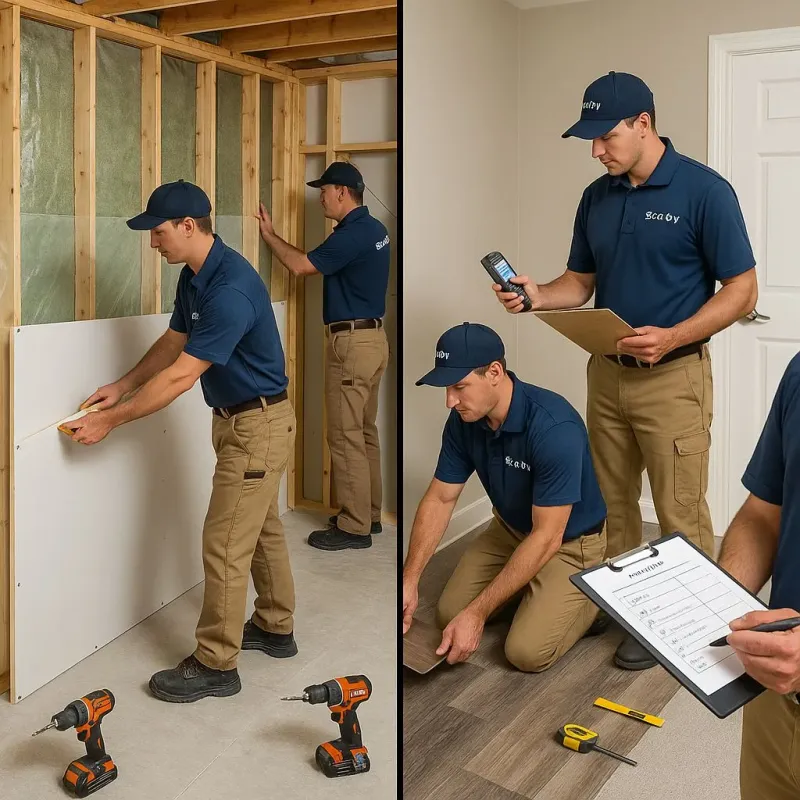 Repairs and Reconstruction process in Oak View, CA