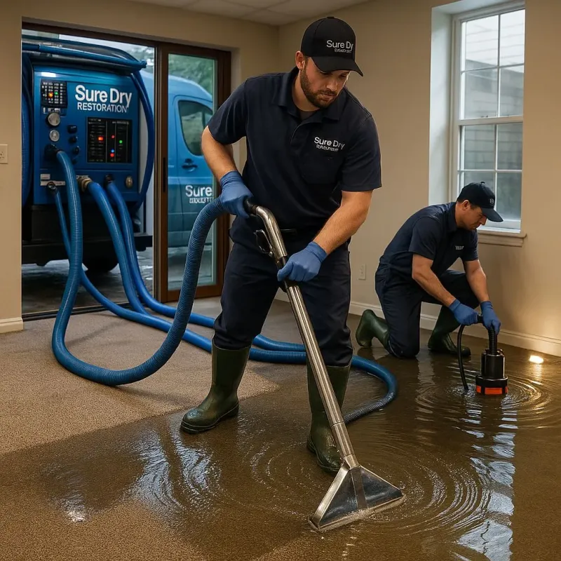 Water Extraction and Removal process in Oak View, CA